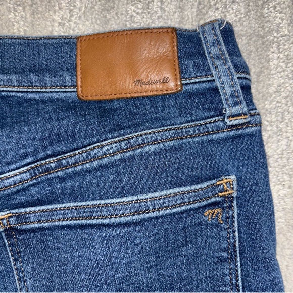 Madewell Women’s 10” High Rise Skinny Jeans Dark Wash Size 28P - Picture 5 of 5